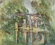 Paul Cezanne Aqueduct and Lock